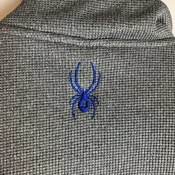 10. Spyder Boys Sweater Jacket Front Zip  Size XL (14-16) - Picture 8 of 8